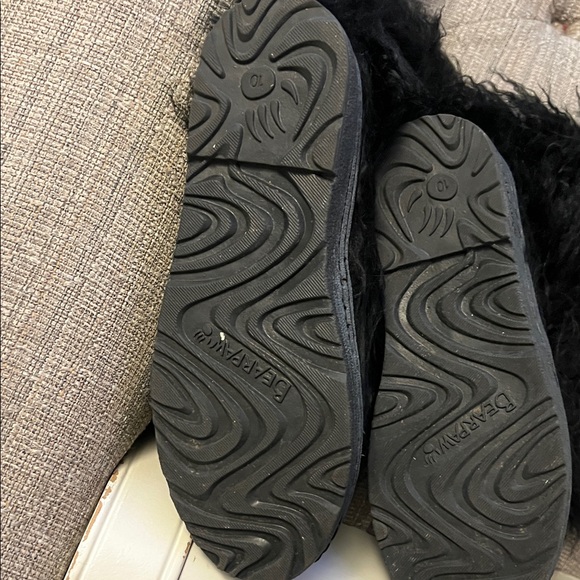 BearPaw Black Furry Winter Boots - Picture 3 of 3